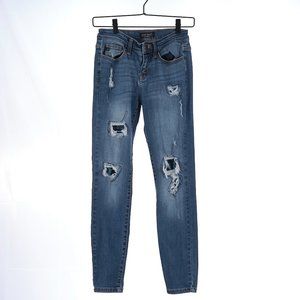 Judy Blue Distressed Skinny Fit Women 26